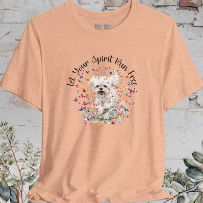 Shih Tzu #5 'Let your spirit run free' T shirt