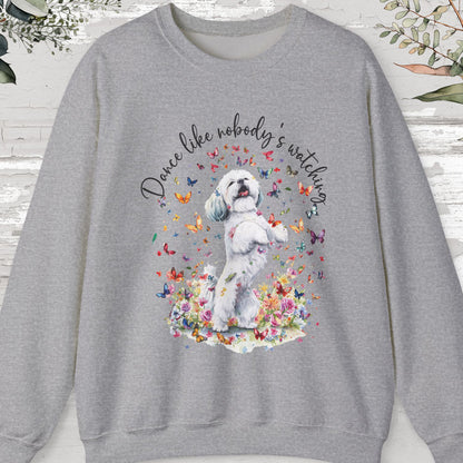 Shih Tzu #6 Dance like nobody's watching, unisex Sweatshirt
