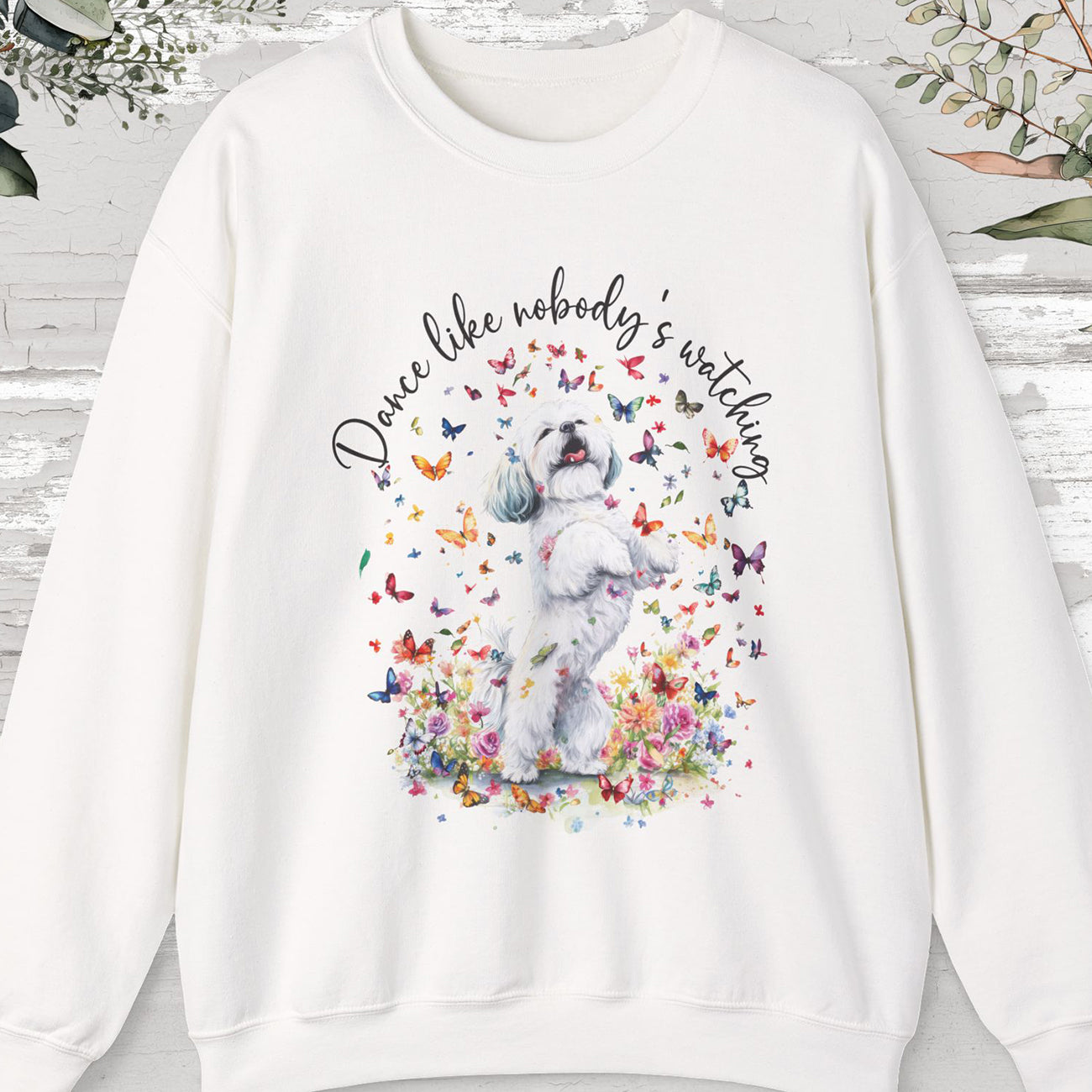 Shih Tzu #6 Dance like nobody's watching, unisex Sweatshirt