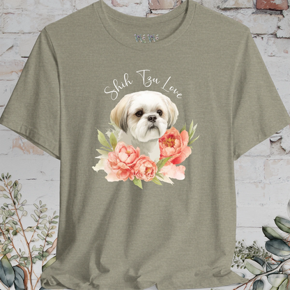 Shih Tzu Love #1, unisex T shirt