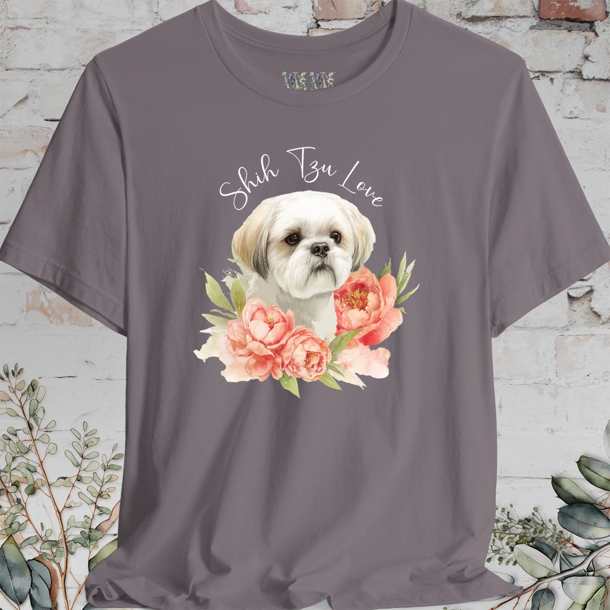 Shih Tzu Love #1, unisex T shirt