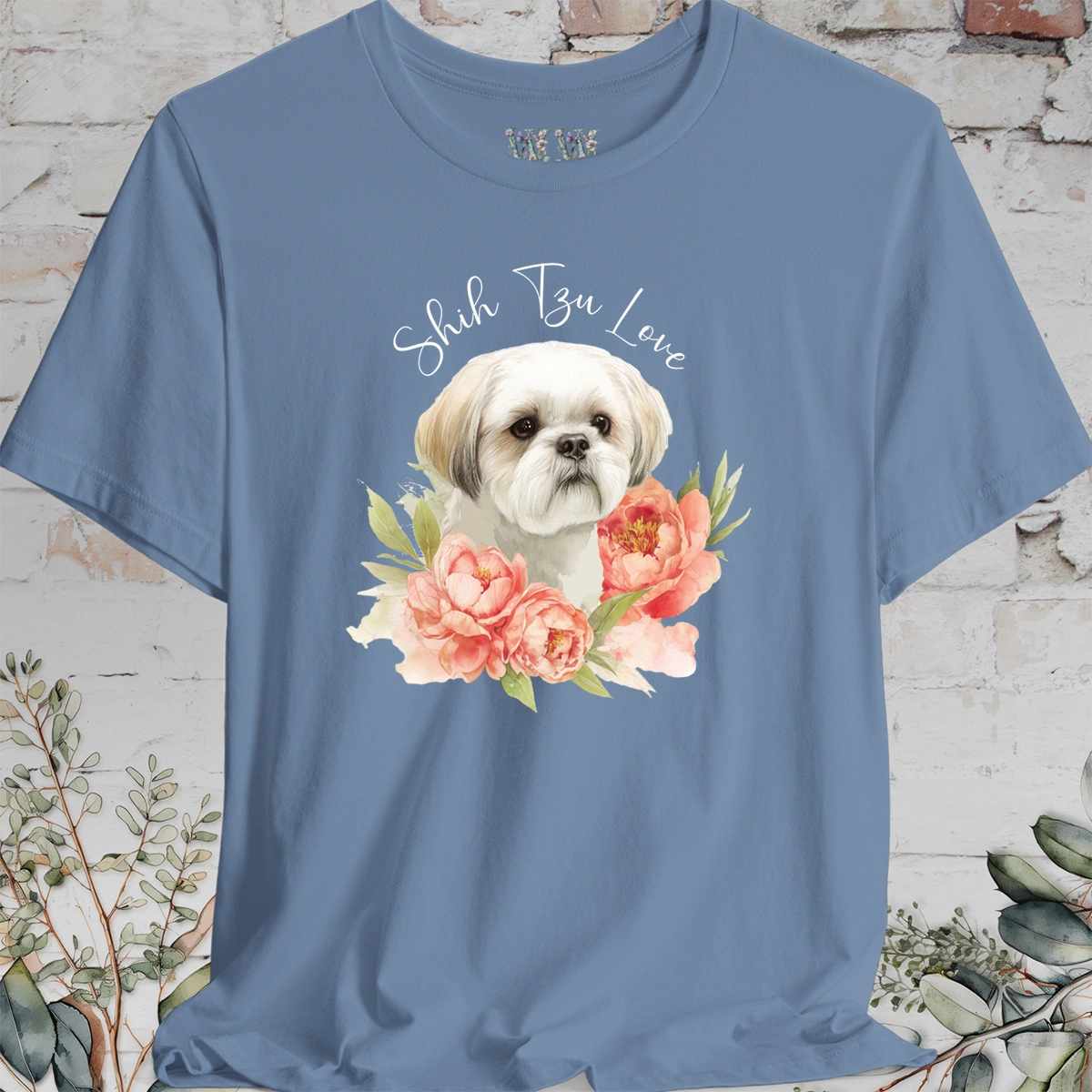 Shih Tzu Love #1, unisex T shirt