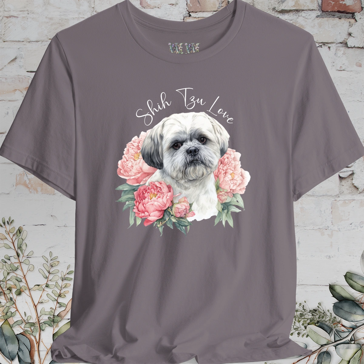 Shih Tzu Love #2, unisex T shirt