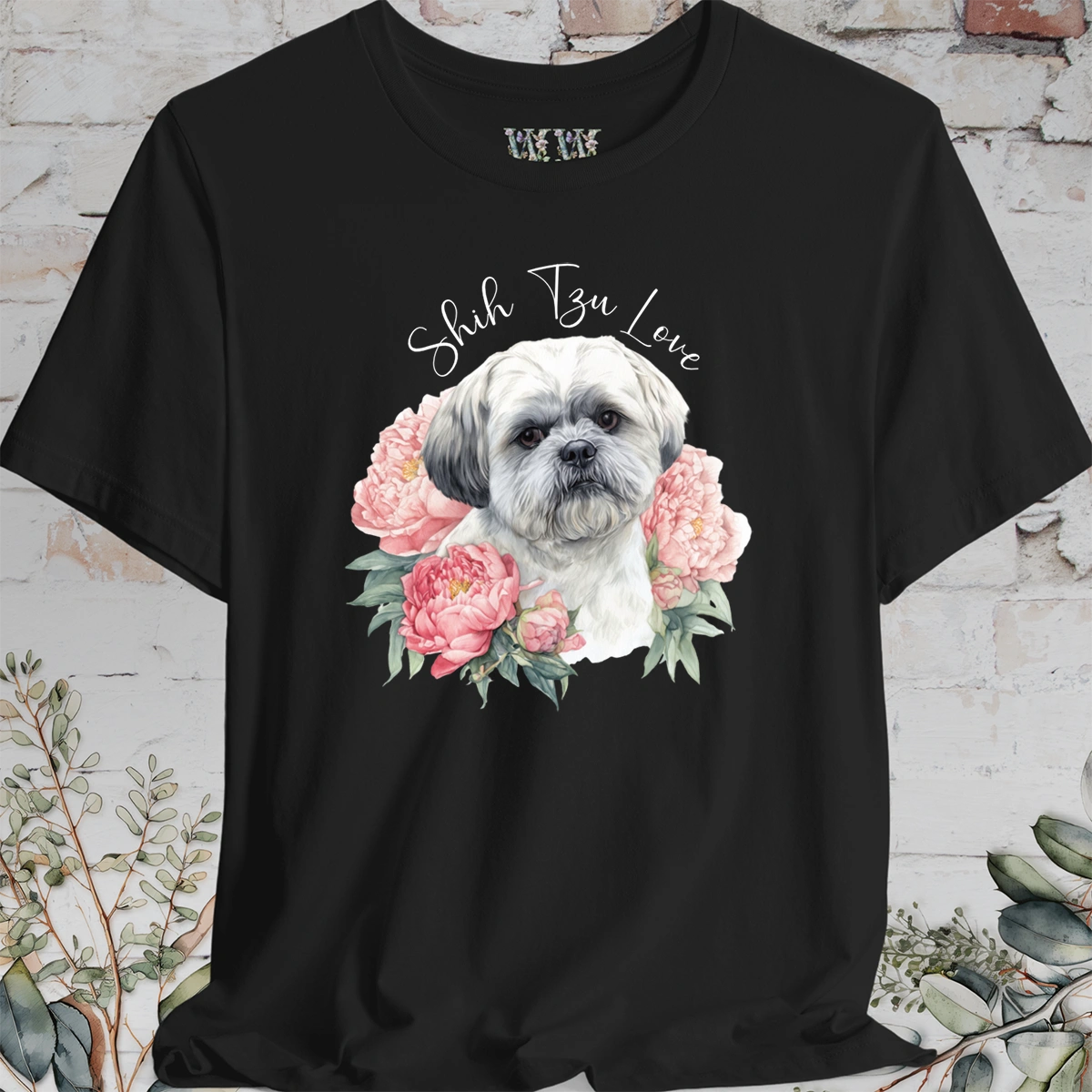 Shih Tzu Love #2, unisex T shirt