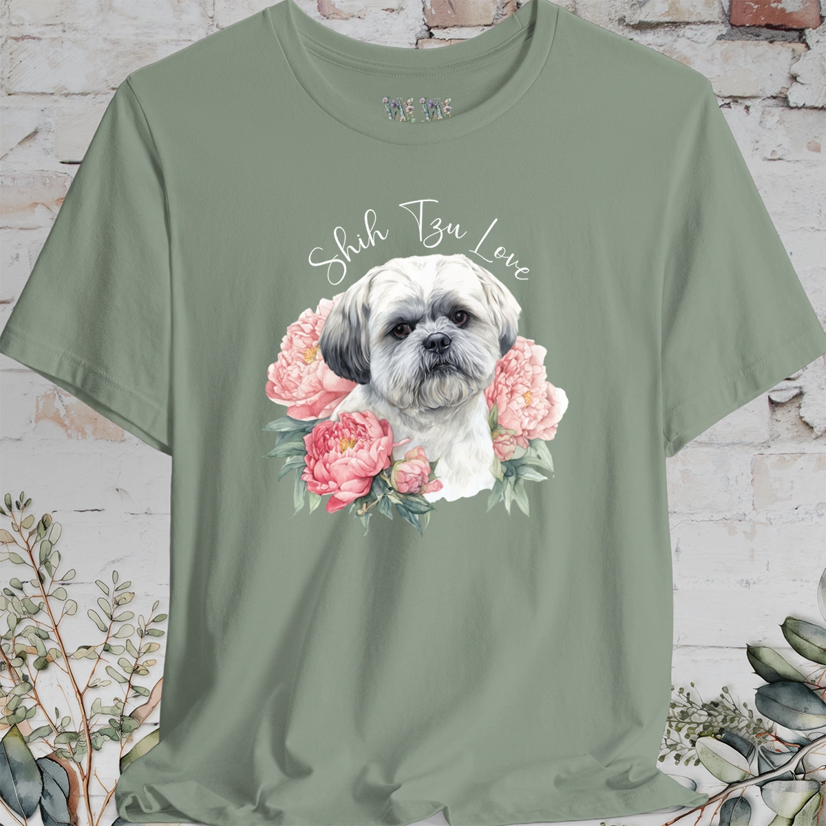 Shih Tzu Love #2, unisex T shirt