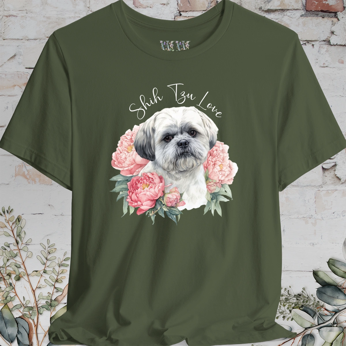 Shih Tzu Love #2, unisex T shirt