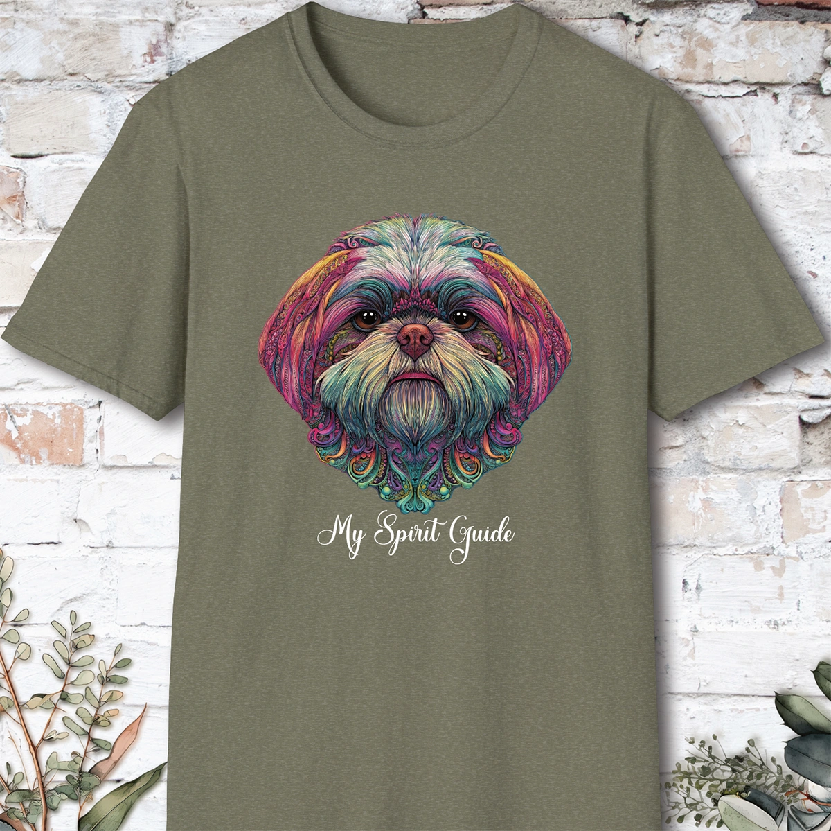 Shih Tzu My Spirit Guide, Short Sleeve Unisex Tee