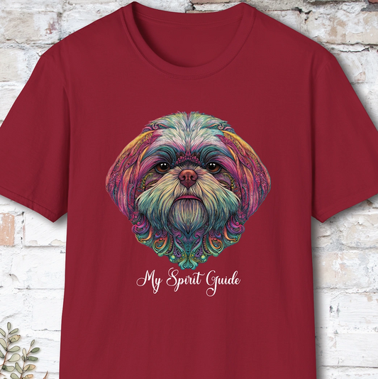 Shih Tzu My Spirit Guide, Short Sleeve Unisex Tee