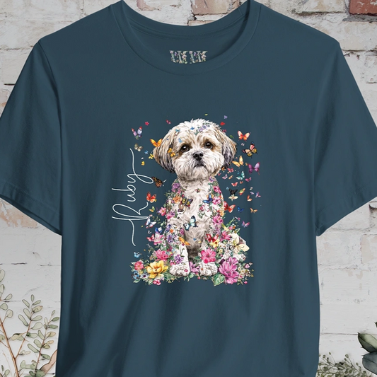 Shipoo #3 Floral Personalized T shirt
