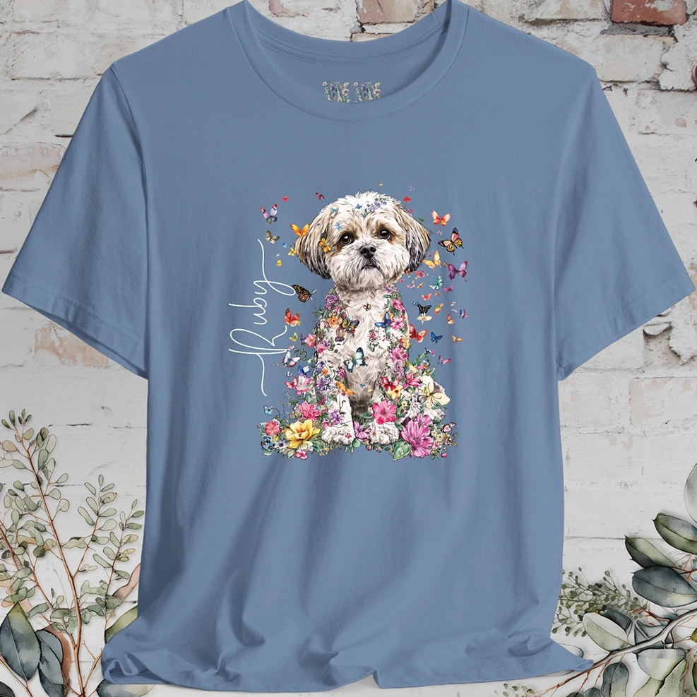 Shipoo #3 Floral Personalized T shirt