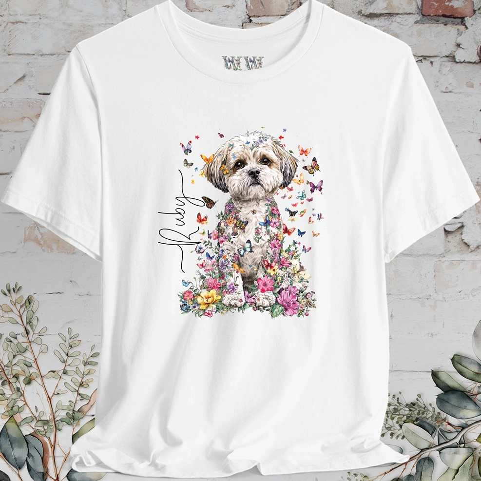 Shipoo #3 Floral Personalized T shirt