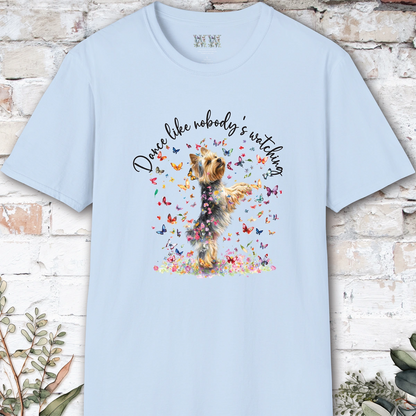 Silky Terrier #2 "Dance like nobody's watching" unisex T shirt