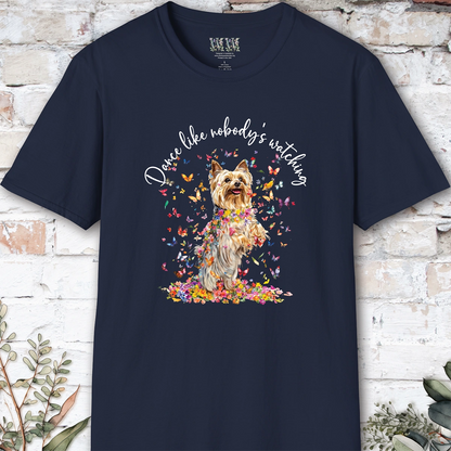 Silky Terrier #3 "Dance like nobody's watching" unisex T shirt