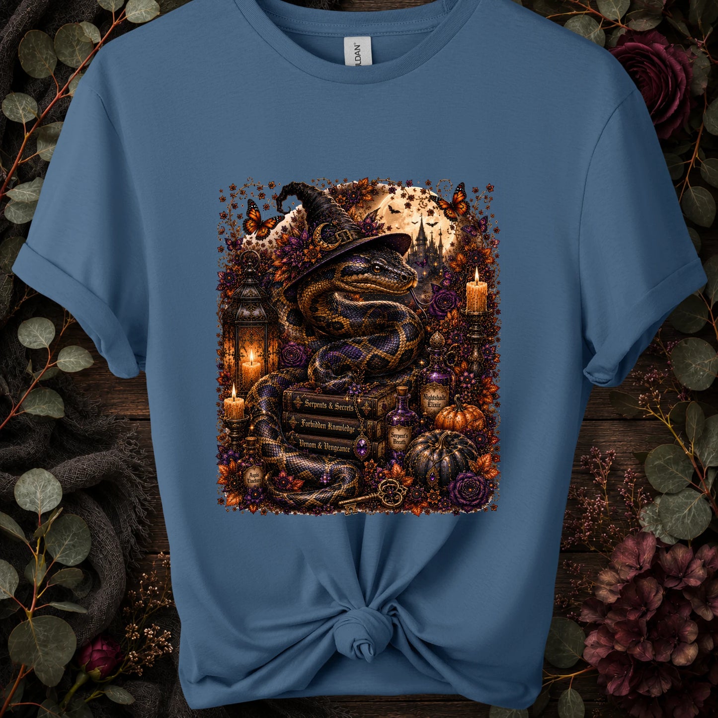 Snake, Comfort Gildan 64000, unisex T shirt