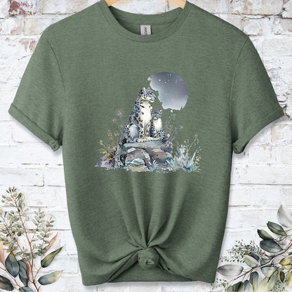 Snow Leopard #1 Unisex T shirt