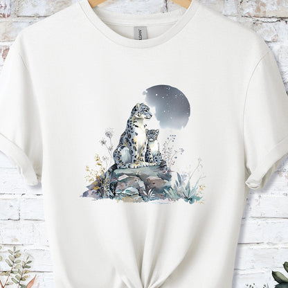 Snow Leopard #1 Unisex T shirt