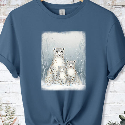 Snow Leopard #6 Unisex T shirt