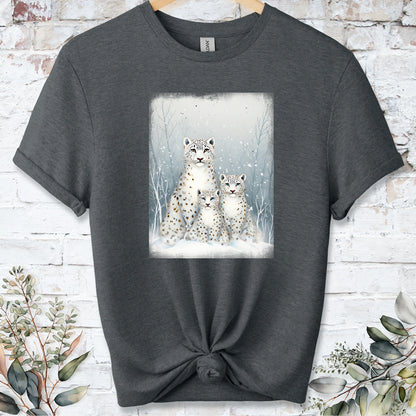 Snow Leopard #6 Unisex T shirt