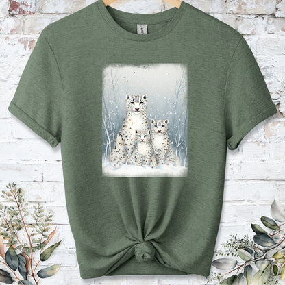 Snow Leopard #6 Unisex T shirt
