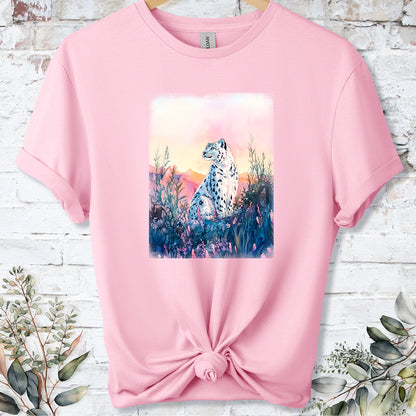 Snow Leopard #7 Unisex T shirt