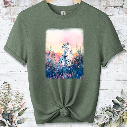 Snow Leopard #7 Unisex T shirt