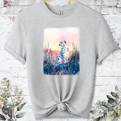 Snow Leopard #7 Unisex T shirt
