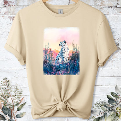 Snow Leopard #7 Unisex T shirt