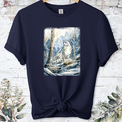 Snow Leopard #8 Unisex T shirt