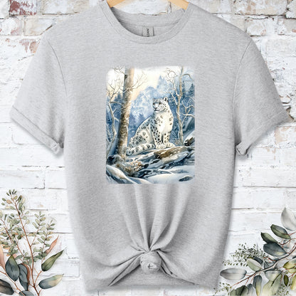 Snow Leopard #8 Unisex T shirt