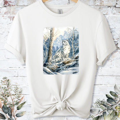 Snow Leopard #8 Unisex T shirt