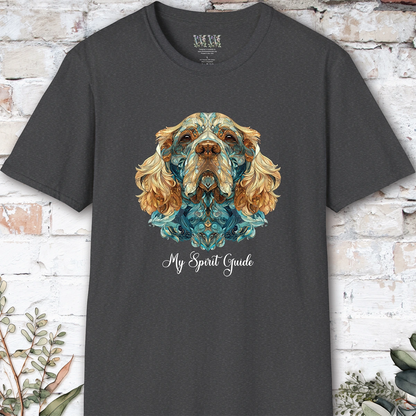 Spaniel, My Spirit Guide, Short Sleeve Unisex Tee