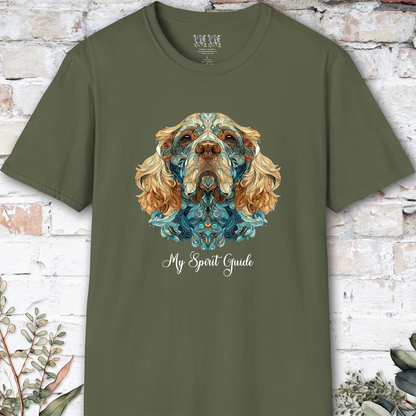 Spaniel, My Spirit Guide, Short Sleeve Unisex Tee