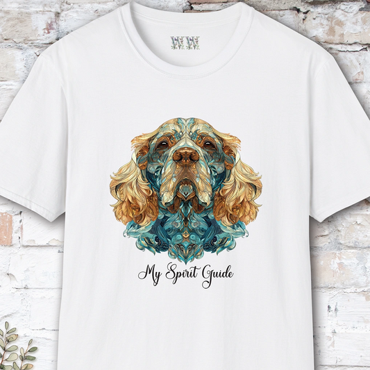 Spaniel, My Spirit Guide, Short Sleeve Unisex Tee