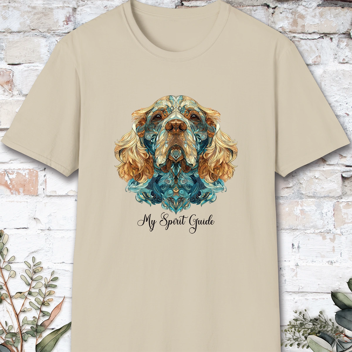 Spaniel, My Spirit Guide, Short Sleeve Unisex Tee