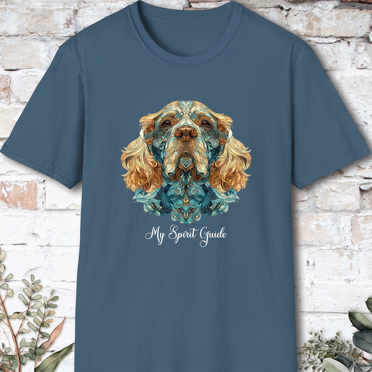 Spaniel, My Spirit Guide, Short Sleeve Unisex Tee