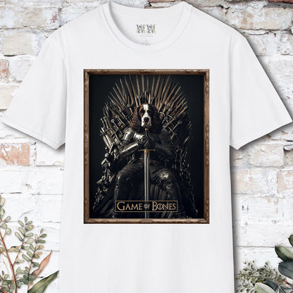 English Springer Spaniel, Game of Bones, Unisex T shirt