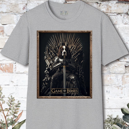 English Springer Spaniel, Game of Bones, Unisex T shirt