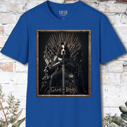English Springer Spaniel, Game of Bones, Unisex T shirt