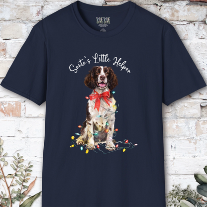 Springer Spaniel #1 Santa's little helper. unisex T shirt