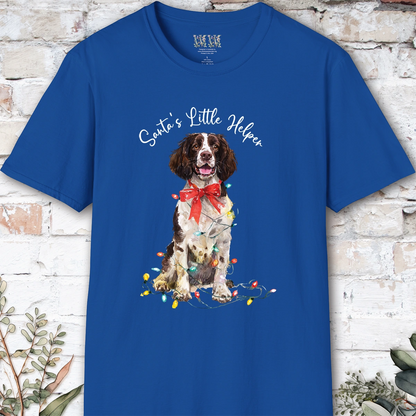 Springer Spaniel #1 Santa's little helper. unisex T shirt