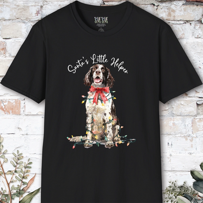Springer Spaniel #2 Santa's little helper. unisex T shirt