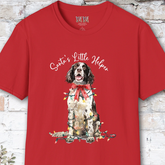Springer Spaniel #2 Santa's little helper. unisex T shirt