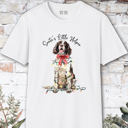 Springer Spaniel #2 Santa's little helper. unisex T shirt
