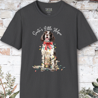 Springer Spaniel #2 Santa's little helper. unisex T shirt