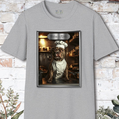 Staffordshire Terrier Chef Unisex T shirt