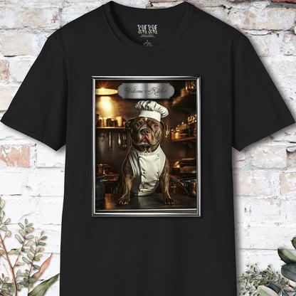 Staffordshire Terrier Chef Unisex T shirt