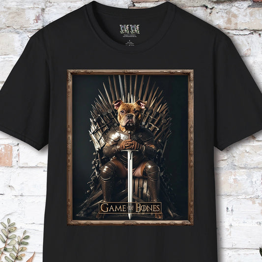 Staffordshire Terrier #1, Game of Bones, Unisex T shirt