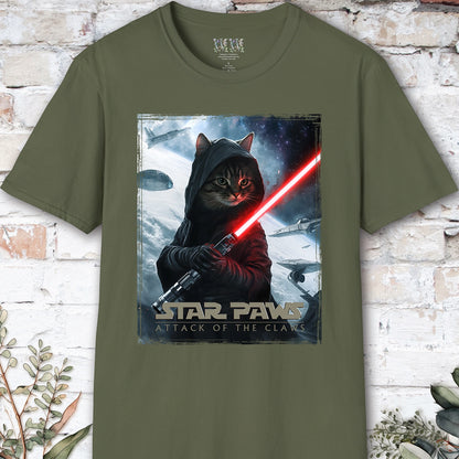 Cat #10 Star Paws Unisex T shirt