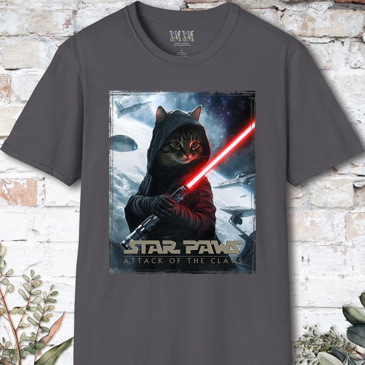 Cat #10 Star Paws Unisex T shirt