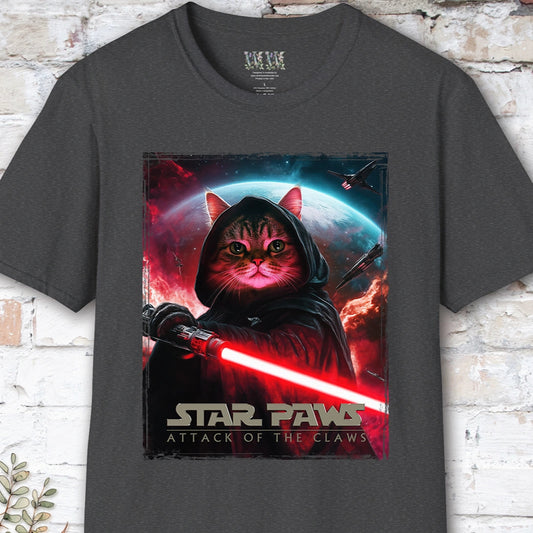Cat #13 Star Paws Unisex T shirt